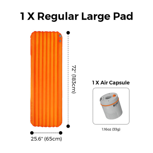 Matelas gonflable automatique - Pompe intégrée