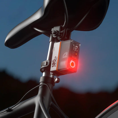 Pompe vélo multifonctions avec feu arrière - Flextail
